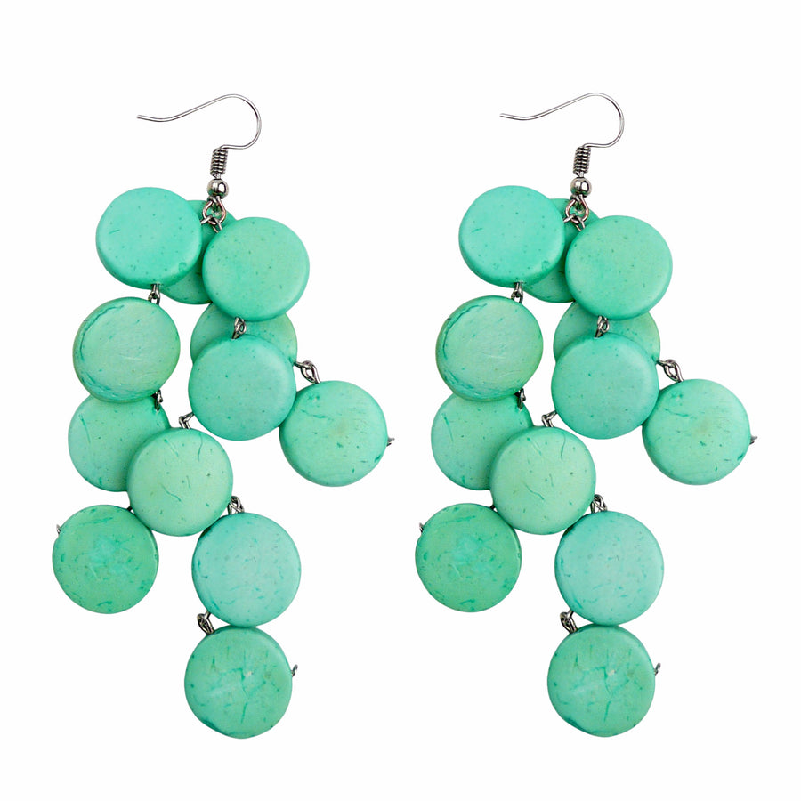 H15C Large Cascade Earrings
