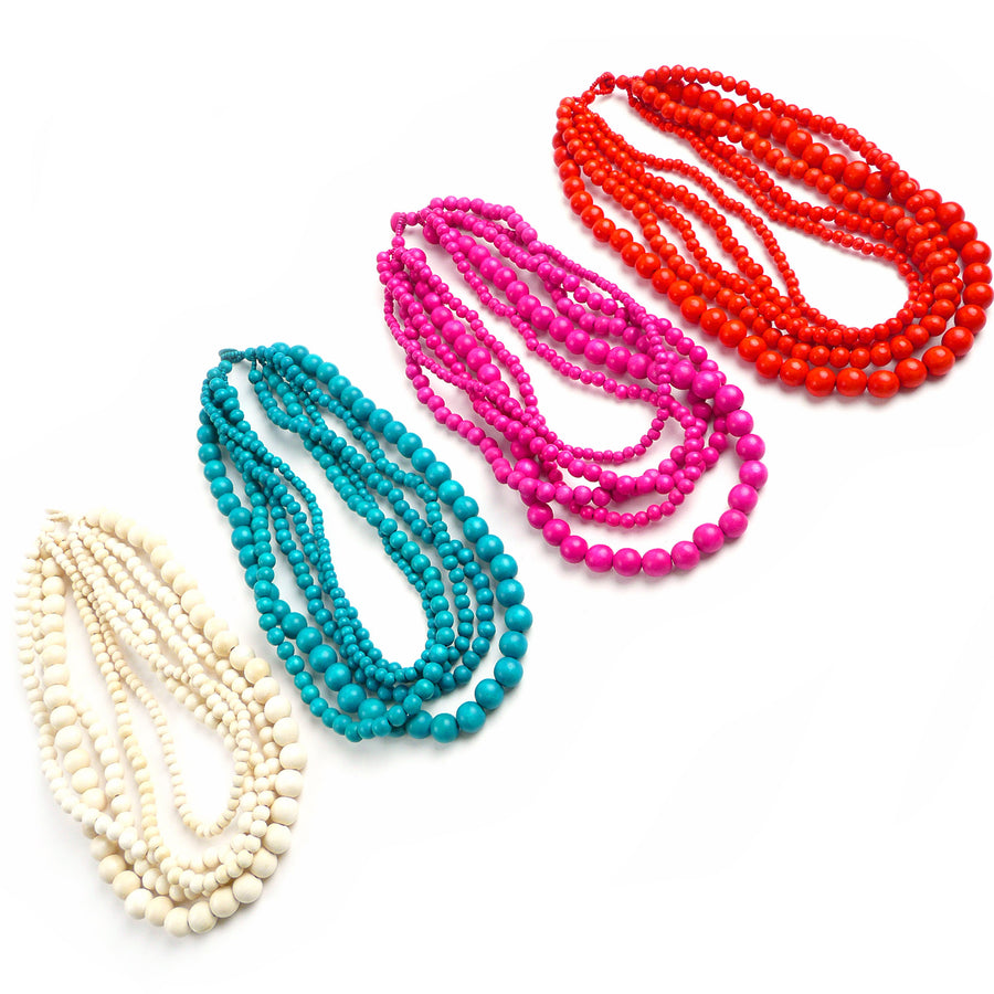 Statement Wrap Necklace (x6 colours)