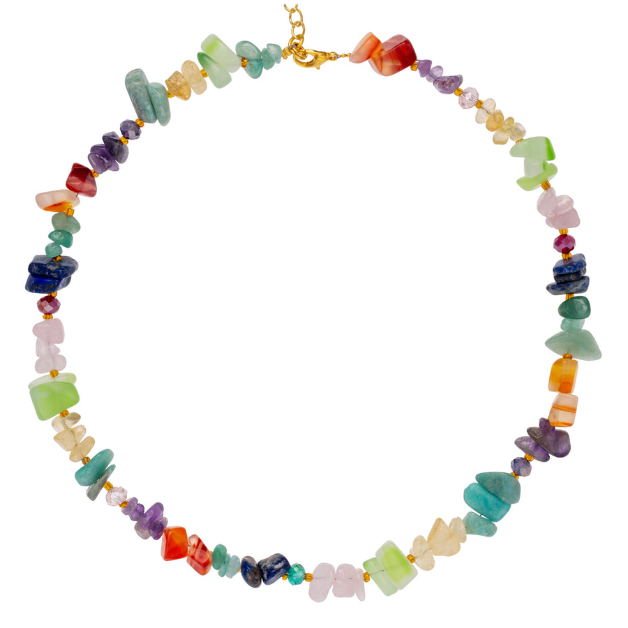 MW26N Rainbow Chip Necklace