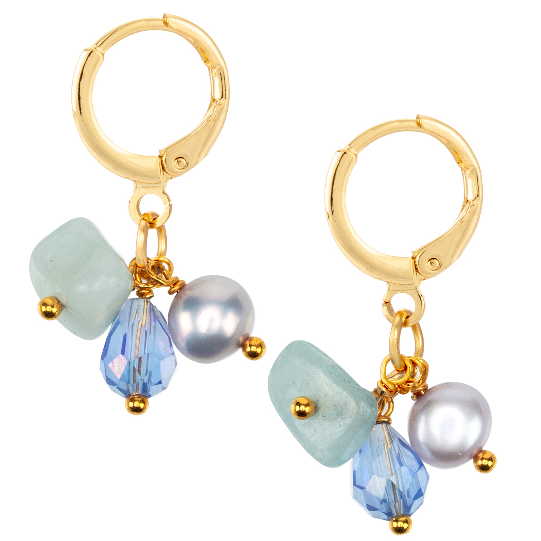 RL2521 EST1 Baby Blue Earrings